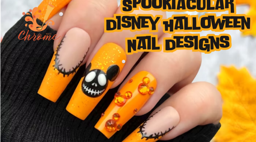 54 Enchanting Disney Halloween Nails to Spookify Your Style