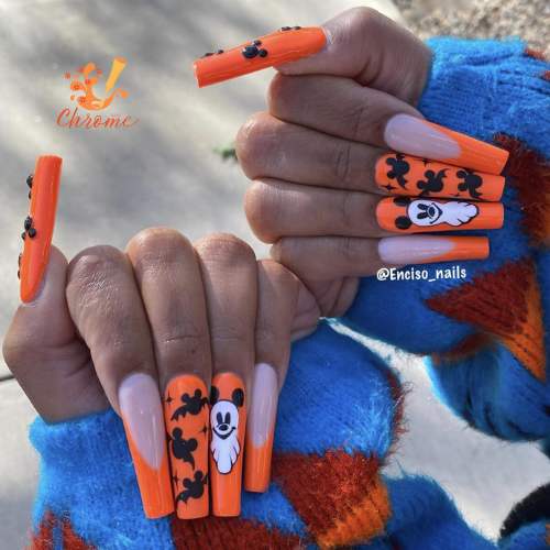 3D Halloween Nail Designs