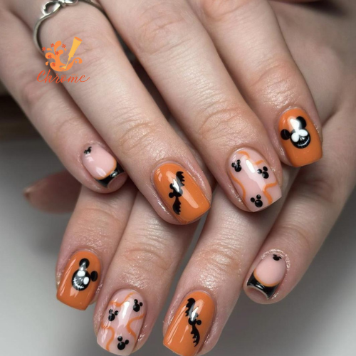 Halloween Short Nail Designs