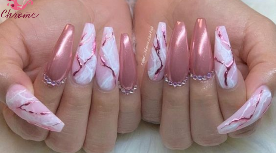 Light Pink Chrome Nails 18 Elegant Designs to Try Now