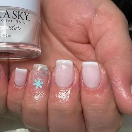 Snowflake Nail Decals