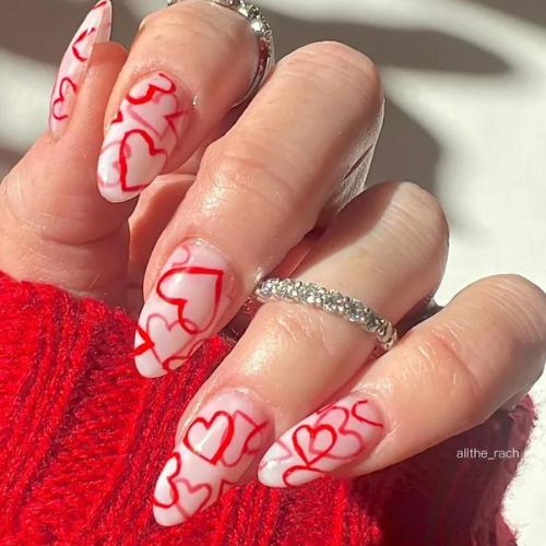 Valentine's Day: Minimal Hearts & Pink Accents