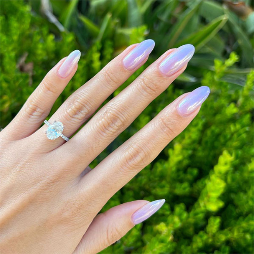 The Glazed Donut Nail Trend