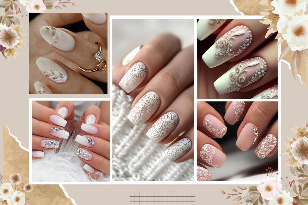 wedding nails ideas