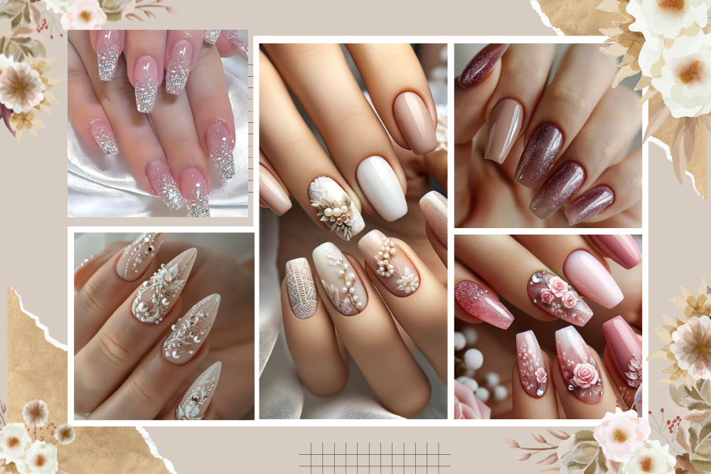 wedding nails ideas