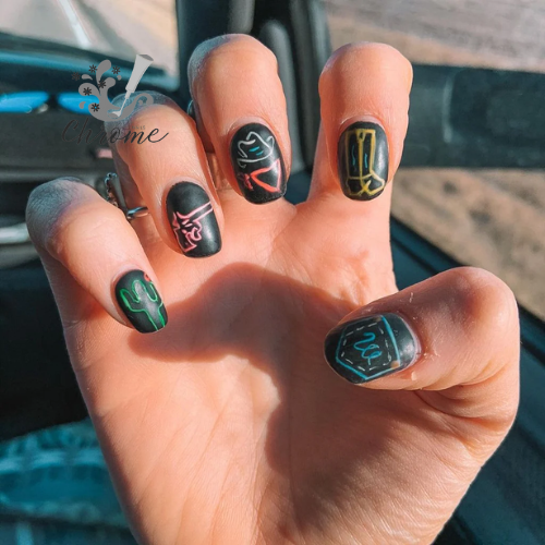 western nail ideas