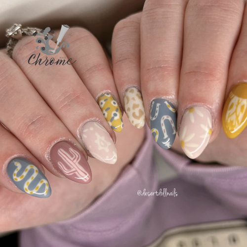 western nail ideas