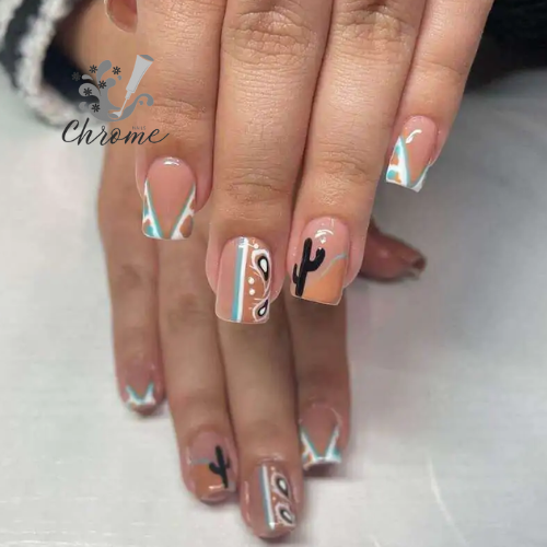 western nail ideas