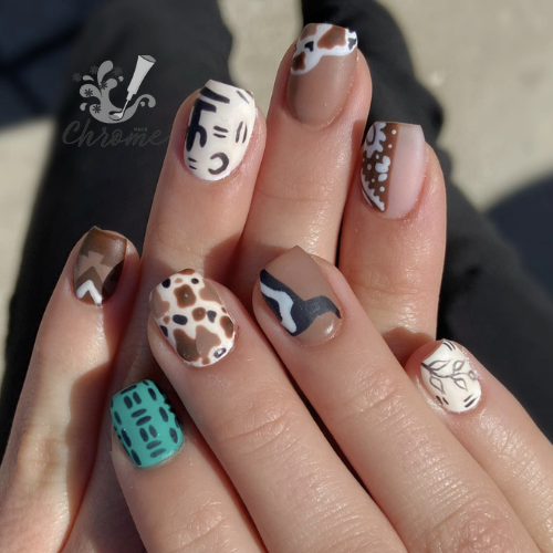 western nail ideas