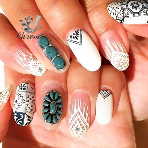 western nail ideas