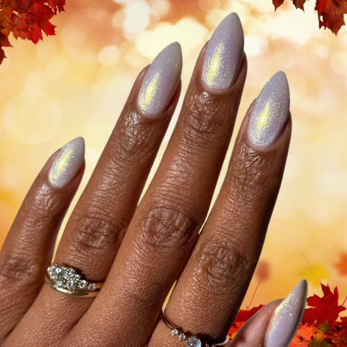 Fall Chrome Nails